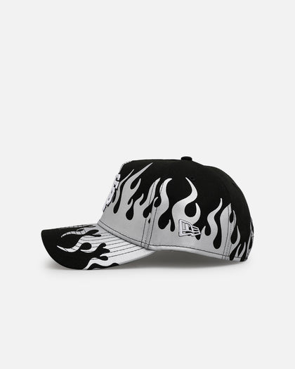 New Era San Francisco Giants 'Metallic Flames' 9FORTY A-Frame Snapback Black/Silver