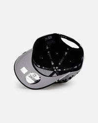 New Era Los Angeles Lakers 'Metallic Flames' 9FORTY A-Frame Snapback Black/Silver