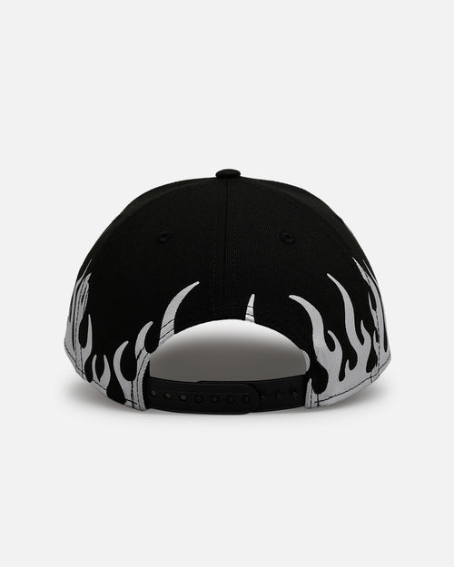 New Era San Diego Padres 'Metallic Flames' 9FORTY A-Frame Snapback Black/Silver