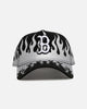 New Era Boston Red Sox 'Metallic Flames' 9FORTY A-Frame Snapback Black/Silver