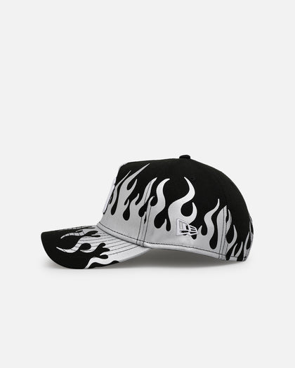 New Era New York Yankees 'Metallic Flames' 9FORTY A-Frame Snapback Black/Silver