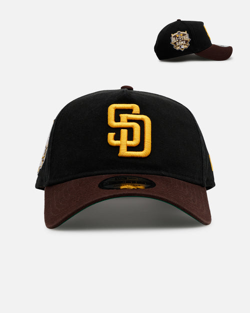 New Era San Diego Padres 'Pigment Dye Two Tone' 9FORTY A-Frame Snapback Black/Official Team Color