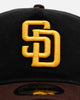New Era San Diego Padres 'Pigment Dye Two Tone' 9FORTY A-Frame Snapback Black/Official Team Color
