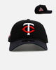 New Era Minnesota Twins 'Pigment Dye Two Tone' 9FORTY A-Frame Snapback Black/Official Team Color