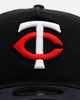 New Era Minnesota Twins 'Pigment Dye Two Tone' 9FORTY A-Frame Snapback Black/Official Team Color