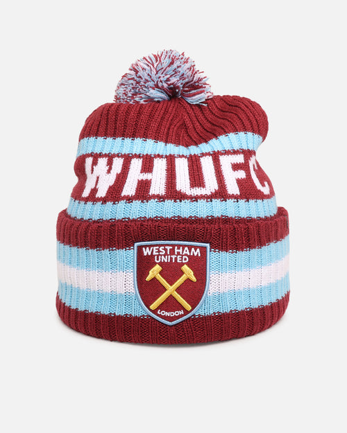 47 Brand West Ham United FC 'Premier League Supporters' Light 47 Cuff Knit Beanie Cardinal