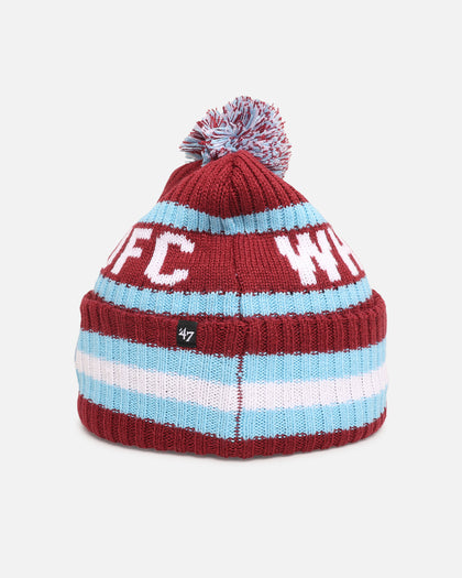 47 Brand West Ham United FC 'Premier League Supporters' Light 47 Cuff Knit Beanie Cardinal