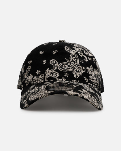 New Era Paisley 'Three Looms' 9TWENTY A-Frame Strapback Black