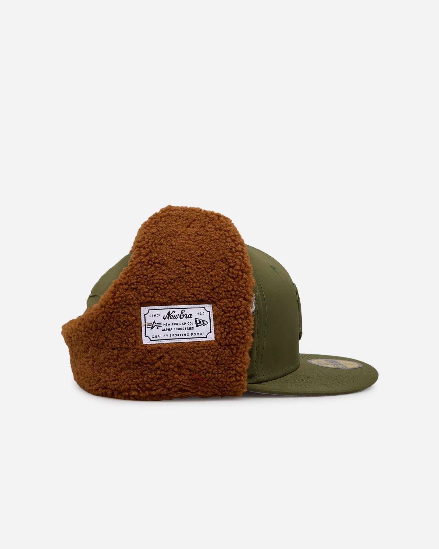 【new era × ALPHA】 59fifty Dog Ear 7 5/8 New Era X Alpha Industries New York Yankees 59FITY Dog Ear Fitted