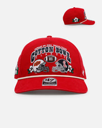 47 Brand Oklahoma State Cowboys Vs. Ole Miss Rebels 'Vintage Bowl Game 2.0' 2004 Cotton Bowl Hitch Snapback Vintage Red