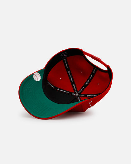 47 Brand Los Angeles Dodgers 'Zodiac' Aries 47 Offside Snapback Red