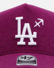 47 Brand Los Angeles Dodgers 'Zodiac' Saggittarius 47 Offside Snapback Orchid