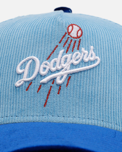New Era Los Angeles Dodgers 'Dodgers Variety Pack' 9FORTY A-Frame Corduroy Snapback Sky Blue