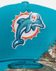 New Era Miami Dolphins 'Camo Tear Away' 9FORTY A-Frame Snapback Camo/Official Team Color