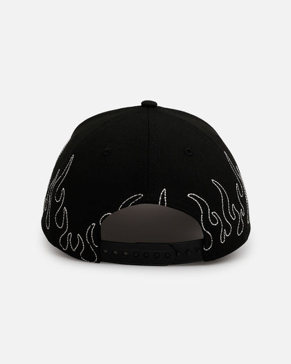New Era Chicago Bulls 'Outline Flames' 9FORTY A-Frame Snapback Black