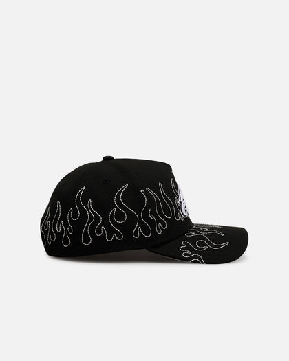 New Era Philadelphia Eagles 'Outline Flames' 9FORTY A-Frame Snapback Black