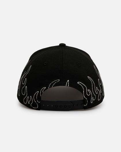 New Era San Francisco Giants 'Outline Flames' 9FORTY A-Frame Snapback Black