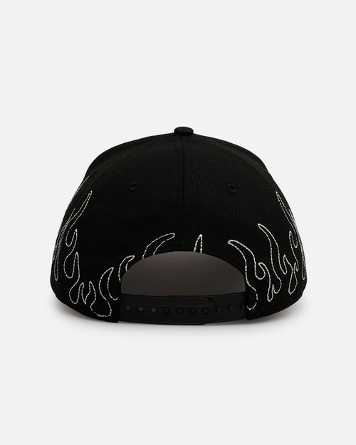 New Era San Francisco Giants 'Outline Flames' 9FORTY A-Frame Snapback Black