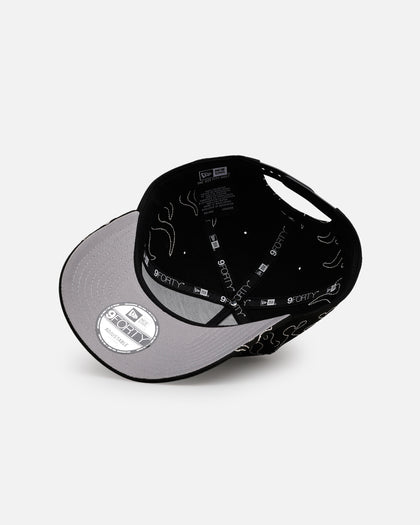 New Era Mexico National Baseball Team 'Outline Flames' 9FORTY A-Frame Snapback Black