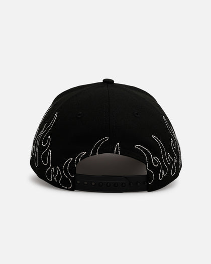 New Era Detroit Tigers 'Outline Flames' 9FORTY A-Frame Snapback Black