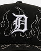 New Era Detroit Tigers 'Outline Flames' 9FORTY A-Frame Snapback Black