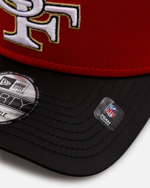 New Era San Francisco 49ers 'Team Color Satin' 9FORTY A-Frame Snapback Official Team Color