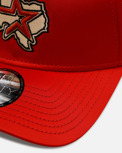 New Era Houston Astros 'Team Color Satin' 9FORTY A-Frame Snapback Official Team Color