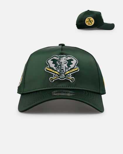 New Era Oakland Athletics 'Team Color Satin' 9FORTY A-Frame Snapback Official Team Color