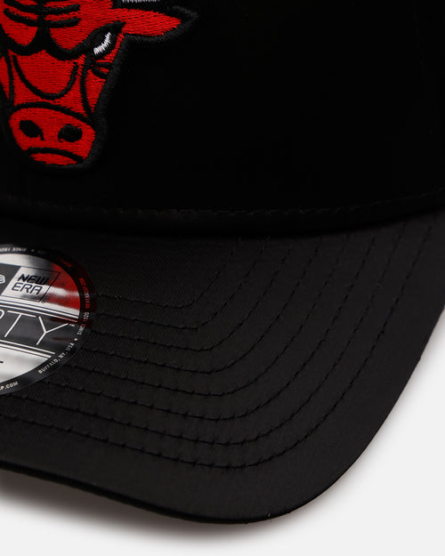 New Era Chicago Bulls 'Team Color Satin' 9FORTY A-Frame Snapback Official Team Color