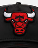 New Era Chicago Bulls 'Team Color Satin' 9FORTY A-Frame Snapback Official Team Color