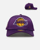 New Era Los Angeles Lakers 'Team Color Satin' 9FORTY A-Frame Snapback Official Team Color