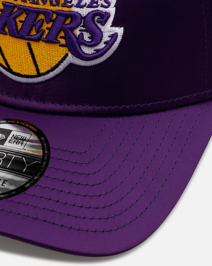 New Era Los Angeles Lakers 'Team Color Satin' 9FORTY A-Frame Snapback Official Team Color