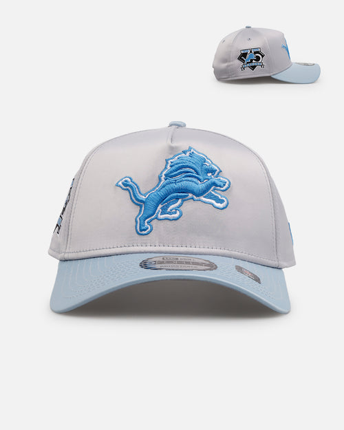 New Era Detroit Lions 'Team Color Satin' 9FORTY A-Frame Snapback Official Team Color