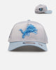 New Era Detroit Lions 'Team Color Satin' 9FORTY A-Frame Snapback Official Team Color