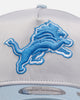 New Era Detroit Lions 'Team Color Satin' 9FORTY A-Frame Snapback Official Team Color