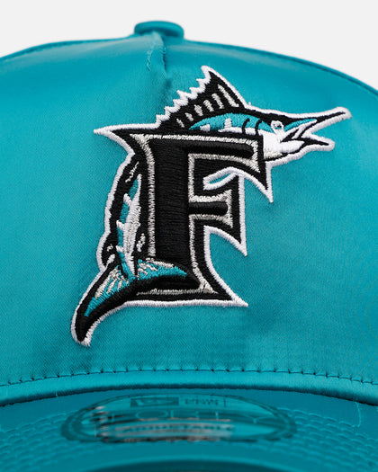 New Era Florida Marlins 'Team Color Satin' 9FORTY A-Frame Snapback Official Team Color