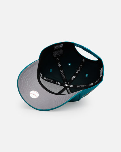 New Era Florida Marlins 'Team Color Satin' 9FORTY A-Frame Snapback Official Team Color