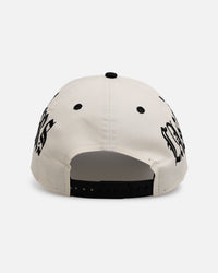 New Era Las Vegas Raiders 'Gothic Script Two Tone' 9FORTY A-Frame Snapback Chrome/Black