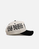 New Era Las Vegas Raiders 'Gothic Script Two Tone' 9FORTY A-Frame Snapback Chrome/Black