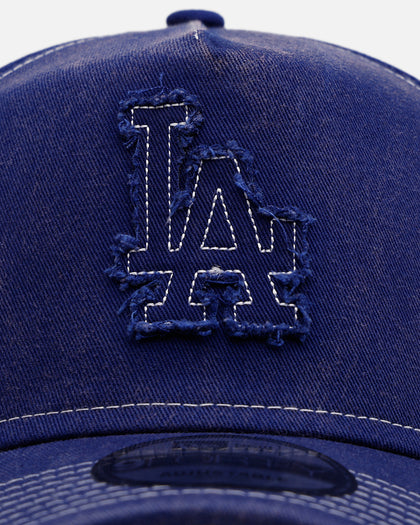 New Era Los Angeles Dodgers 'Distressed And Worn' 9FORTY A-Frame Casual Strapback Blue