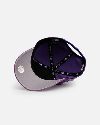 New Era Los Angeles Dodgers 'Washed Purple' 9FORTY A-Frame Snapback Washed Purple