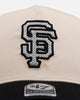 47 Brand San Francisco Giants 'Herringbone' 47 Offside Snapback Natural/Black