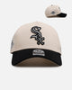 47 Brand Chicago White Sox 'Herringbone' 47 Offside Snapback Natural/Black