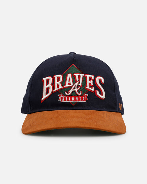 47 Brand Atlanta Braves 'Diamond' 47 Offside Snapback Navy