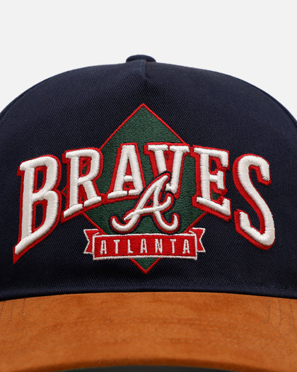 47 Brand Atlanta Braves 'Diamond' 47 Offside Snapback Navy