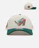 New Era Anaheim Angels 'Citrus' 9FORTY A-Frame Snapback Chrome/Green/Orange