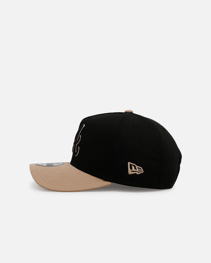 New Era Atlanta Braves 'Desert Nights' 9FORTY A-Frame Snapback Black/Camel