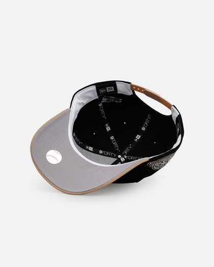 New Era Atlanta Braves 'Desert Nights' 9FORTY A-Frame Snapback Black/Camel