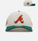 New Era Atlanta Braves 'Citrus' 9FORTY A-Frame Snapback Chrome/Green/Orange