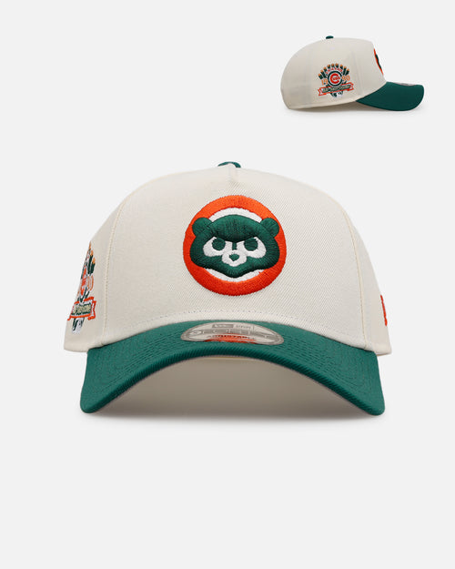 New Era Chicago Cubs 'Citrus' 9FORTY A-Frame Snapback Chrome/Green/Orange